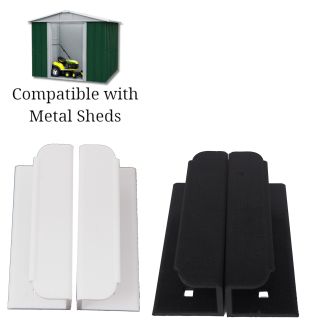 2x Replacement Door Handles Compatible with Yardmaster Outsunny Metal Shed UK