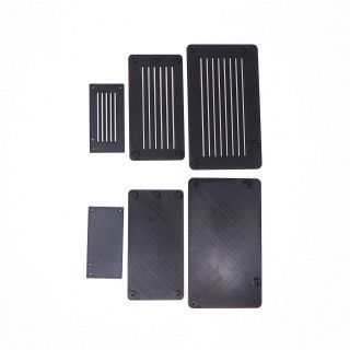 Blank and Grilled Plate for ATX, SFX or Flex ATX power supply mounts