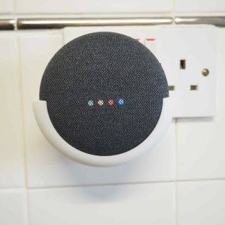 Compact Wall Mount for Google / Nest Home Mini Socket Outlet Wall Bracket