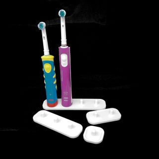 Electric Toothbrush Drip tray stand / holder. Braun, Oral B compatible V2 Square