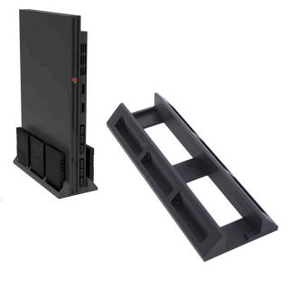 Sony Playstation 2 Slim PS2 Slim Vertical Stand with 6 Memory Card Holder Slots