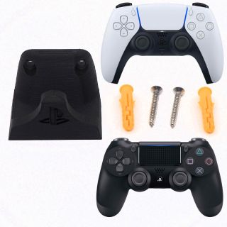 Playstation 5/4 Dual Sense Shock Controller Wall Mount Stand With Logo