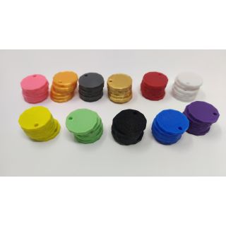 6-48 Trolley Coin Token Removable Supermarket £1 One Pound Shopping Cart Holder